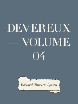 cover image of Devereux — Volume 04